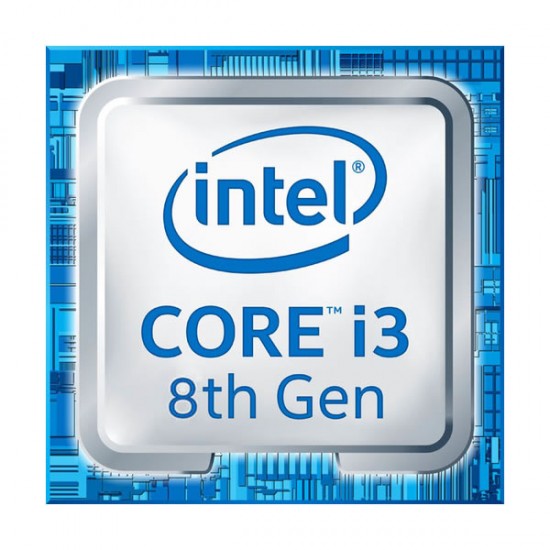 Procesador INTEL Core i3-8100, Intel Core i3, 3,6 GHz, 4 núcleos, LGA1151, 6 MB