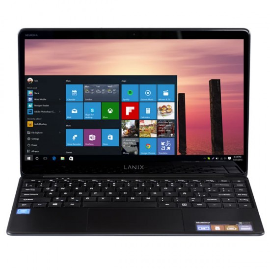Laptop Lanix, Neuron A, Pantalla 14", Celeron N3350, RAM 4GB, Disco 500GB, Windows 10 Home, Cuerpo de Aluminio
